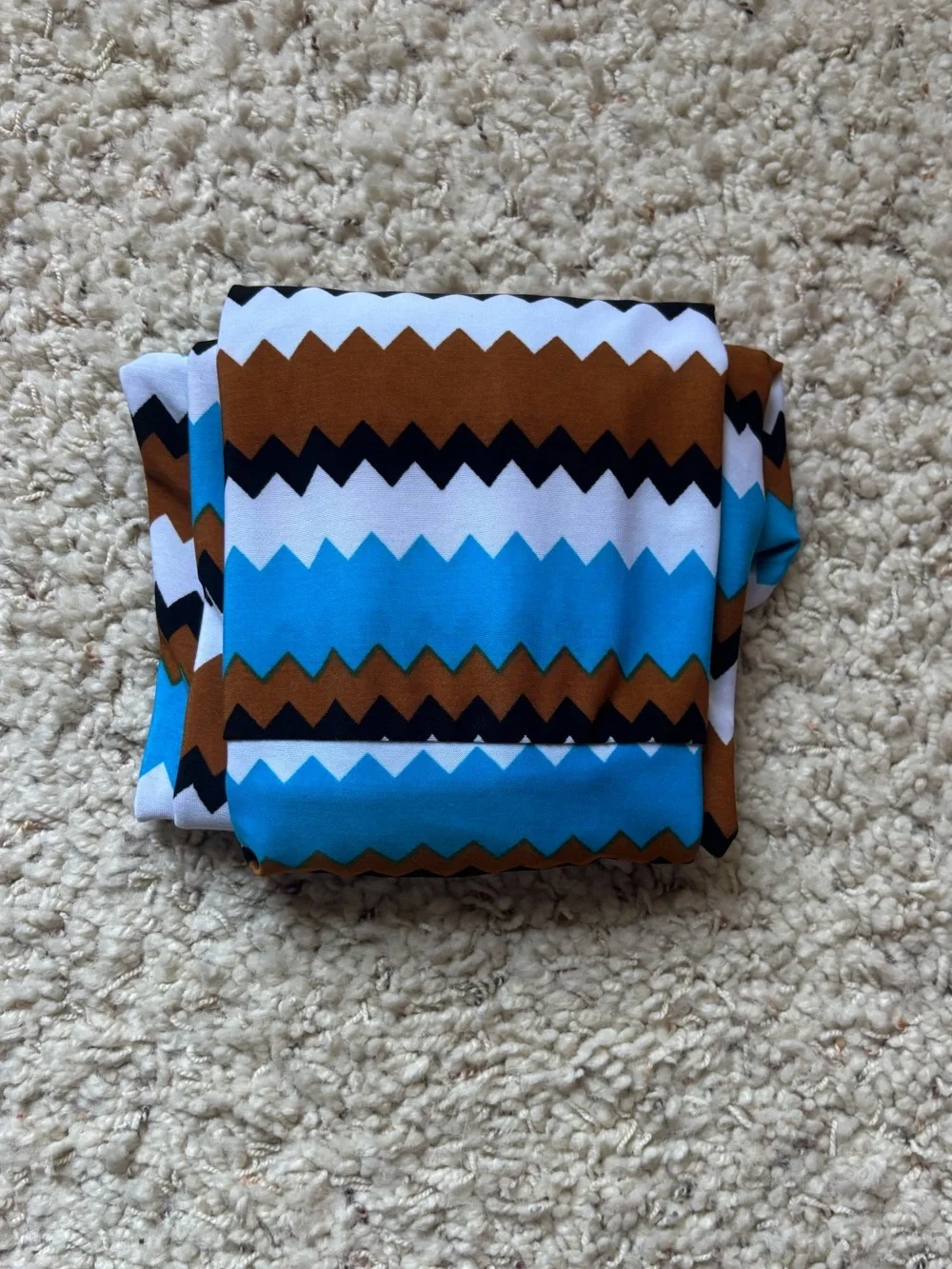 Chevron Maxi Skirt